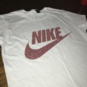 Glitter nike shirt Clearance